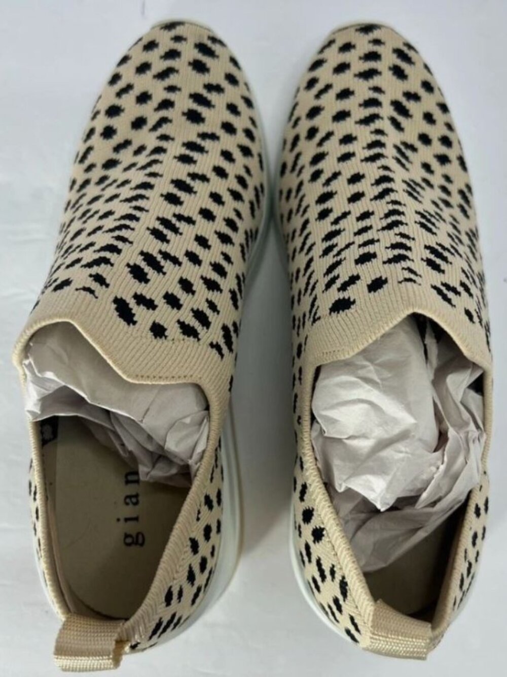 Gianni Bini Valeah Leopard Print Women's Slip-On Sneakers SZ 7 - Picture 6 of 9